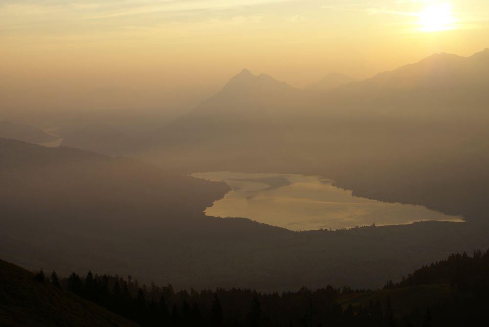 Sarnensee am Morgen