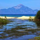 Sarti Beach view on ...