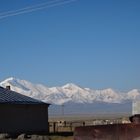 Sary-Tash: Blick auf das Tien Shan Gebirge