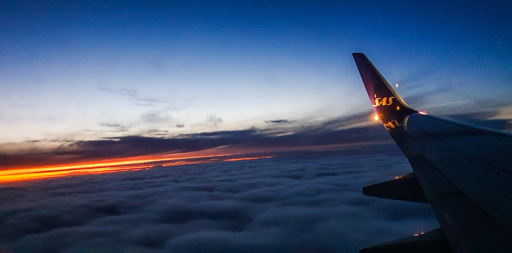 SAS beim Landeanflug