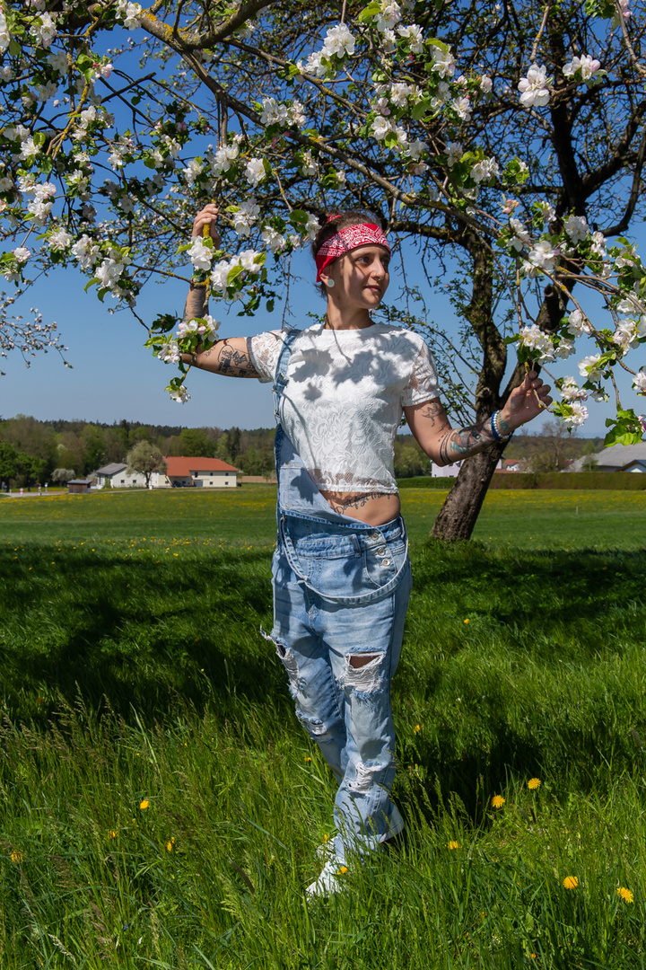 Saskia und der Apfelbaum