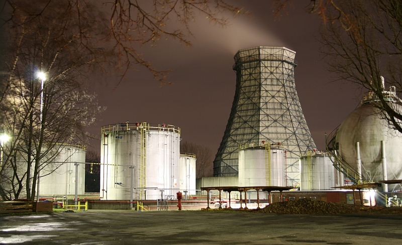 Sasol Chemie - Herne ...bei Nacht