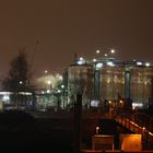 Sasol-Werke bei Nacht