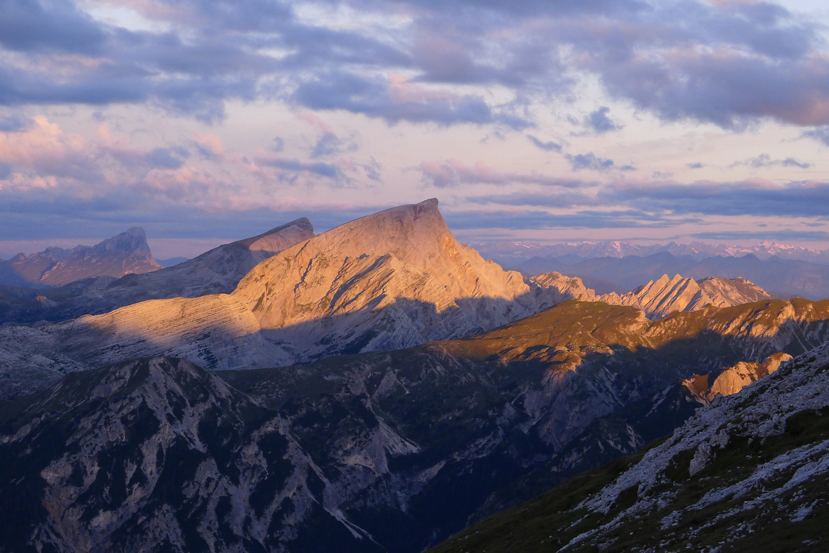 Sass dla Porta /Seekofel - Col de Ricegon - Punte Rio da Lato/Seitenbachspitzen