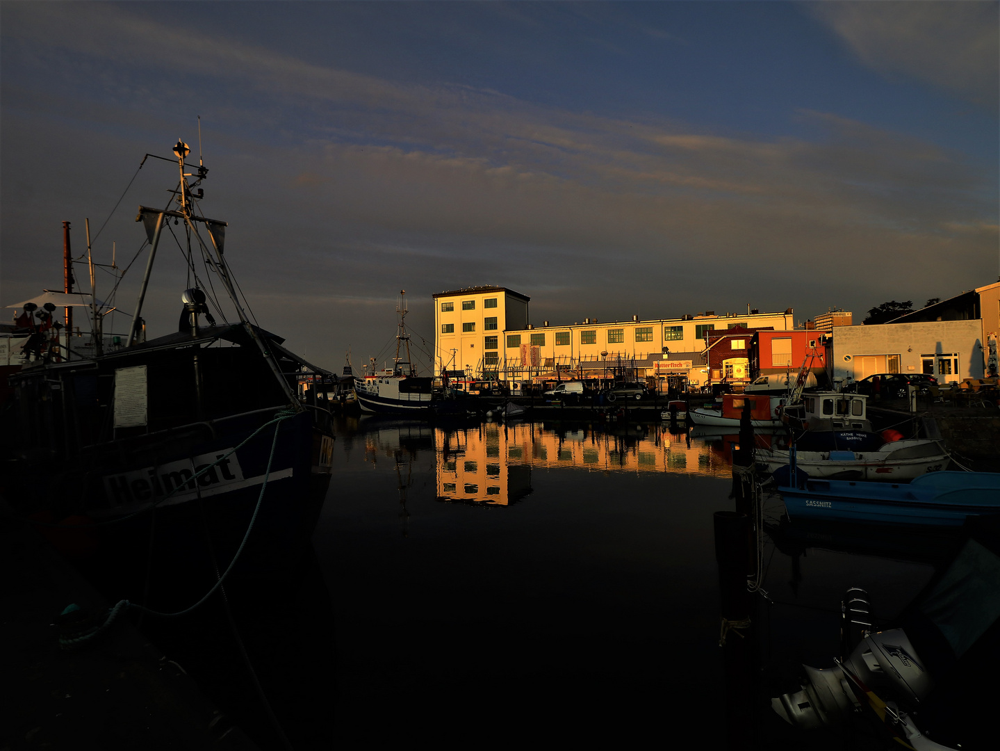 Sassnitz im Hafen 