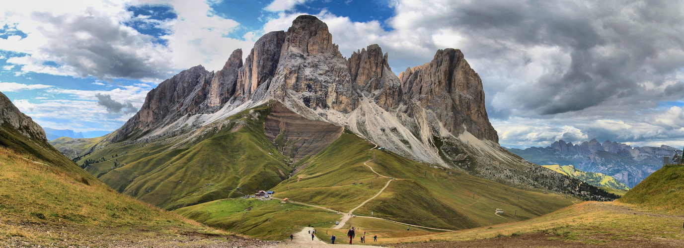 Sassolungo e Sassopiatto da Col Rodella