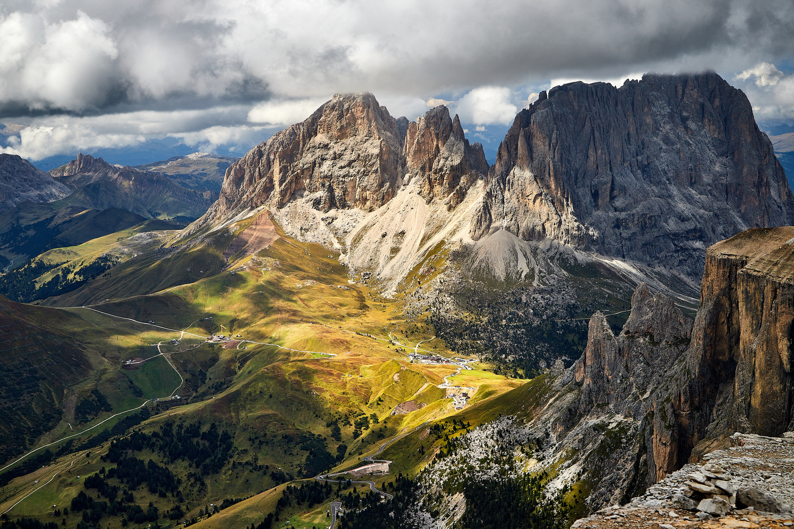 Sassopiatto, Dolomiten