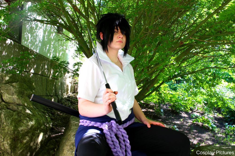 Sasuke im Gärten der Welt Berlin Foto & Bild szene, cosplay, manga