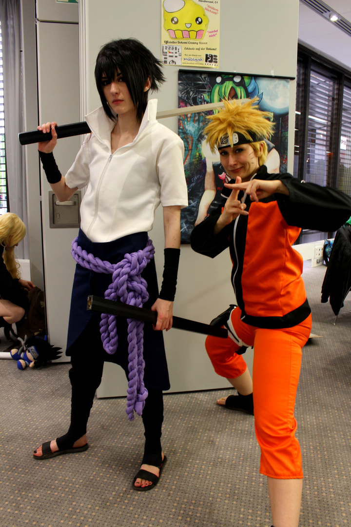 Sasuke und Naruto Dokomi 2015