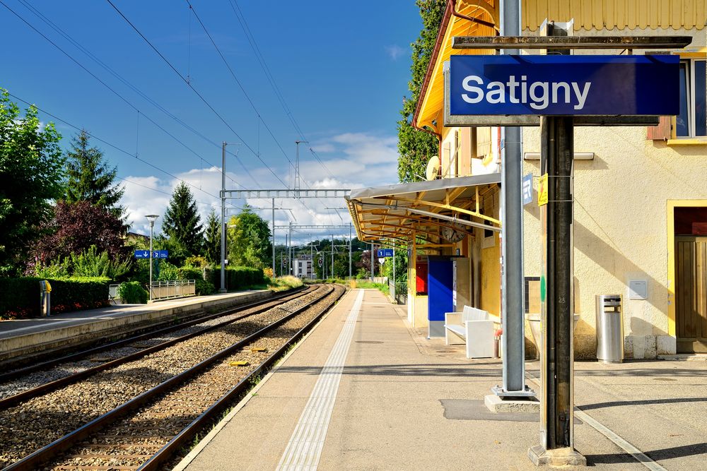 Satigny la gare