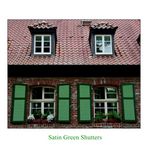 Satin Green Shutters