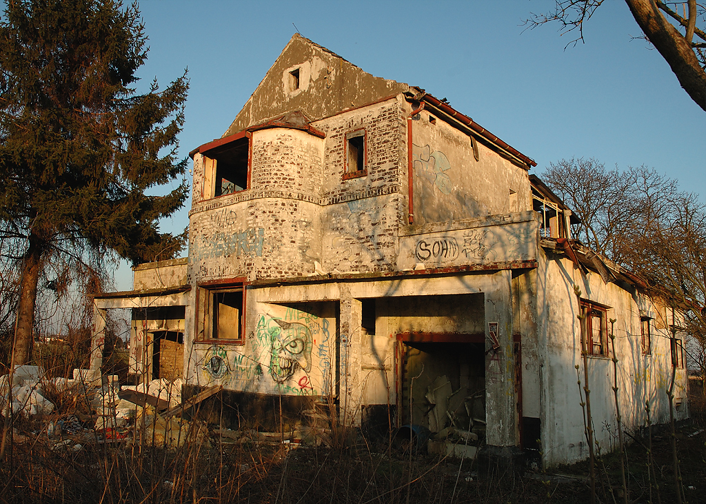 Satire: "Zu verkaufen: Weitläufiges freistehendes Haus im Grünen-Bild natura"