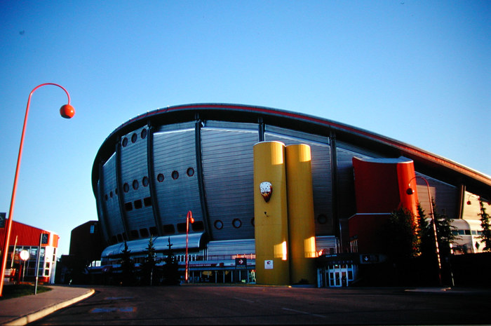 Satteldomestadion in Calgary, Kanada