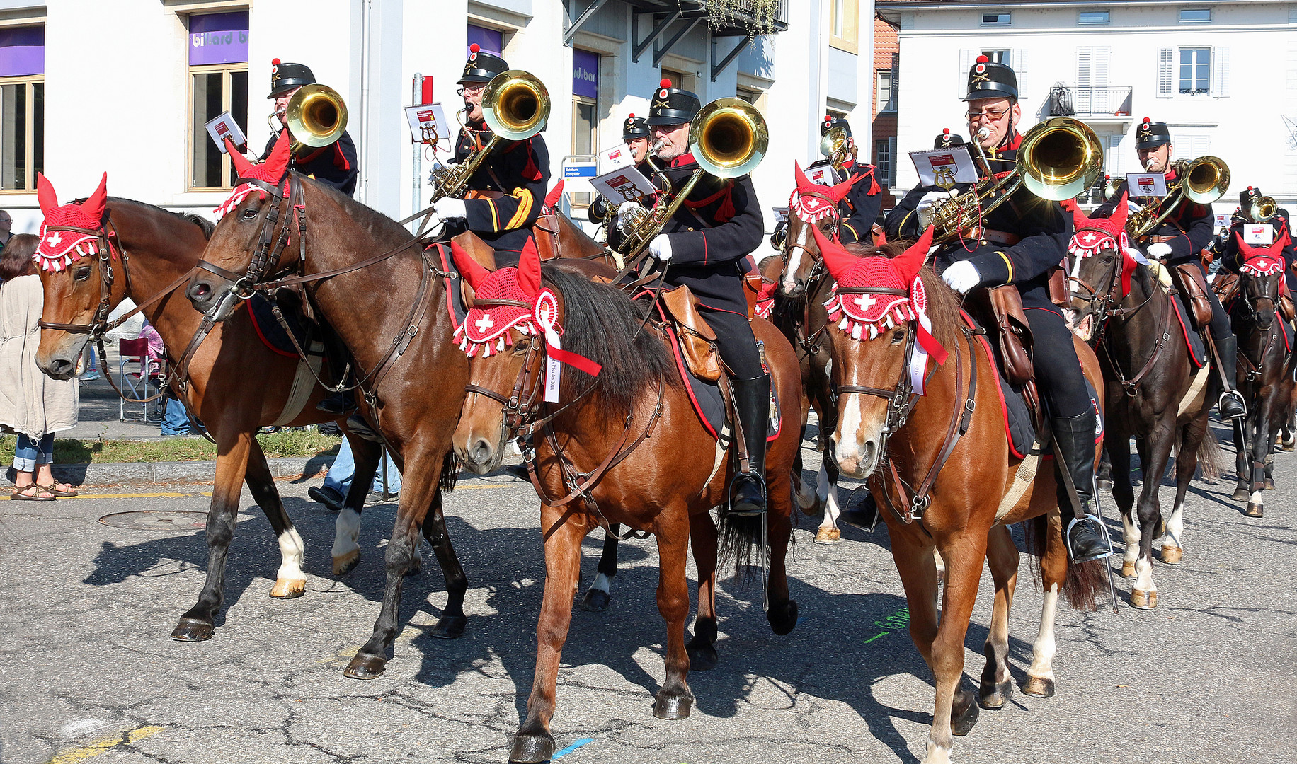 Sattelfeste Musikanten