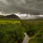 sattes Grün und Regenfront im Anmarsch...