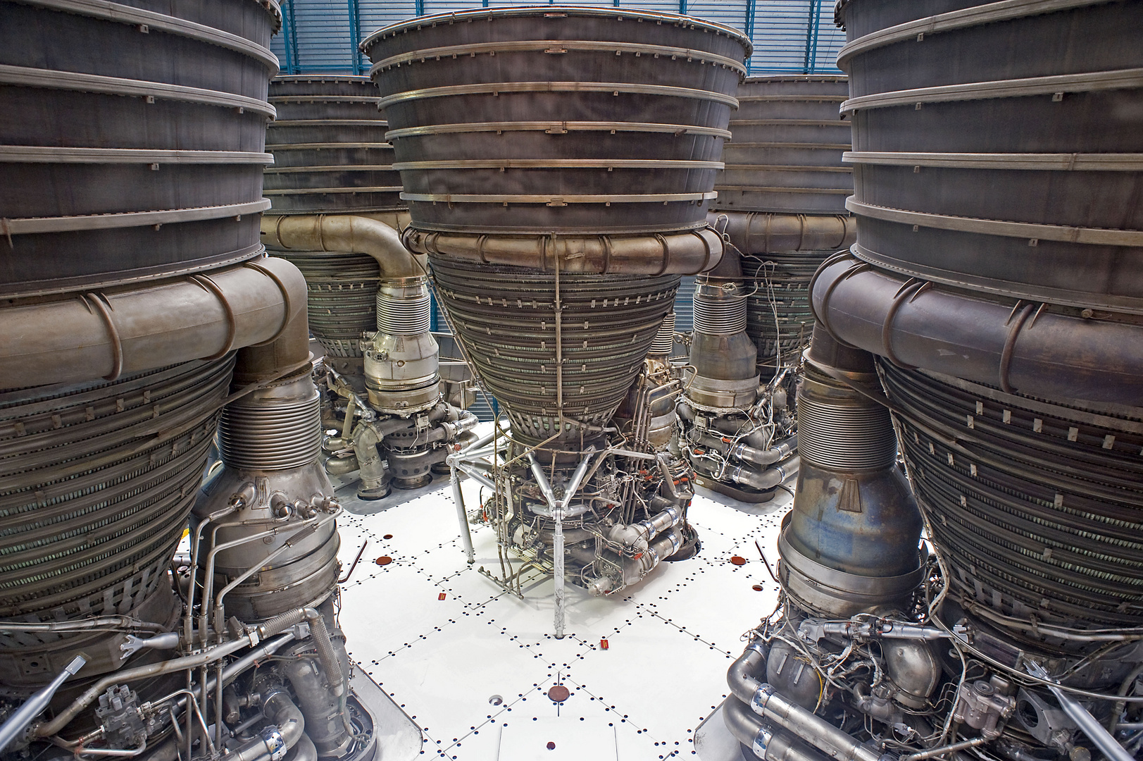 Saturn 5 - die erste Stufe