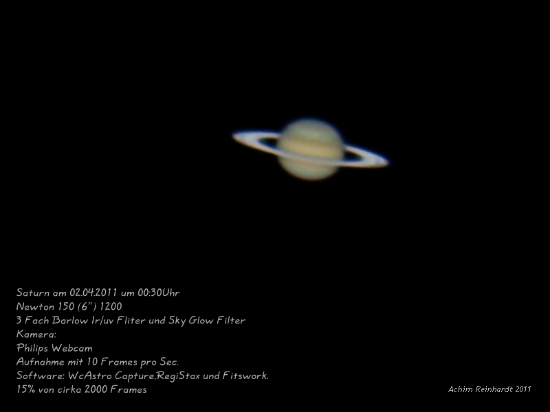 Saturn am 02.04.2011