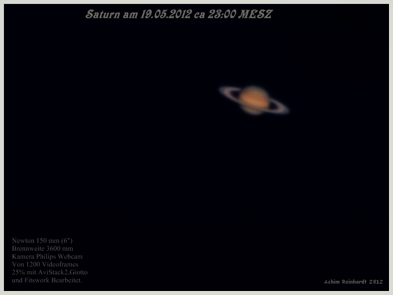 SATURN am 19.05.2012