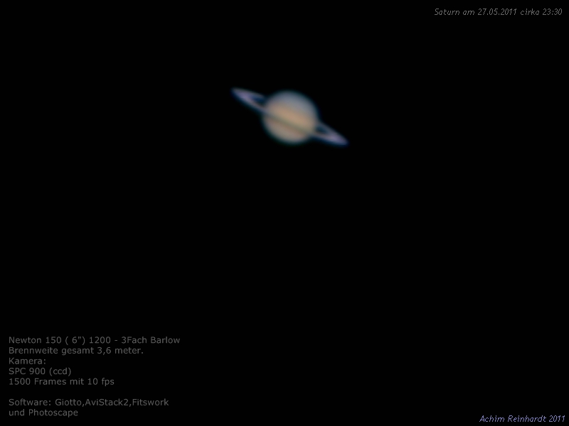 Saturn am 27.05.2011