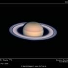 Saturn am Morgen des 22. Oktober 2004