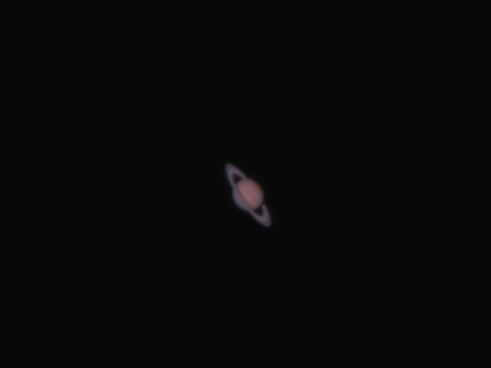 Saturn mit 8'' Newton