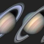 Saturn mit Ringen