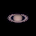Saturn mit WebCam und Teleskop