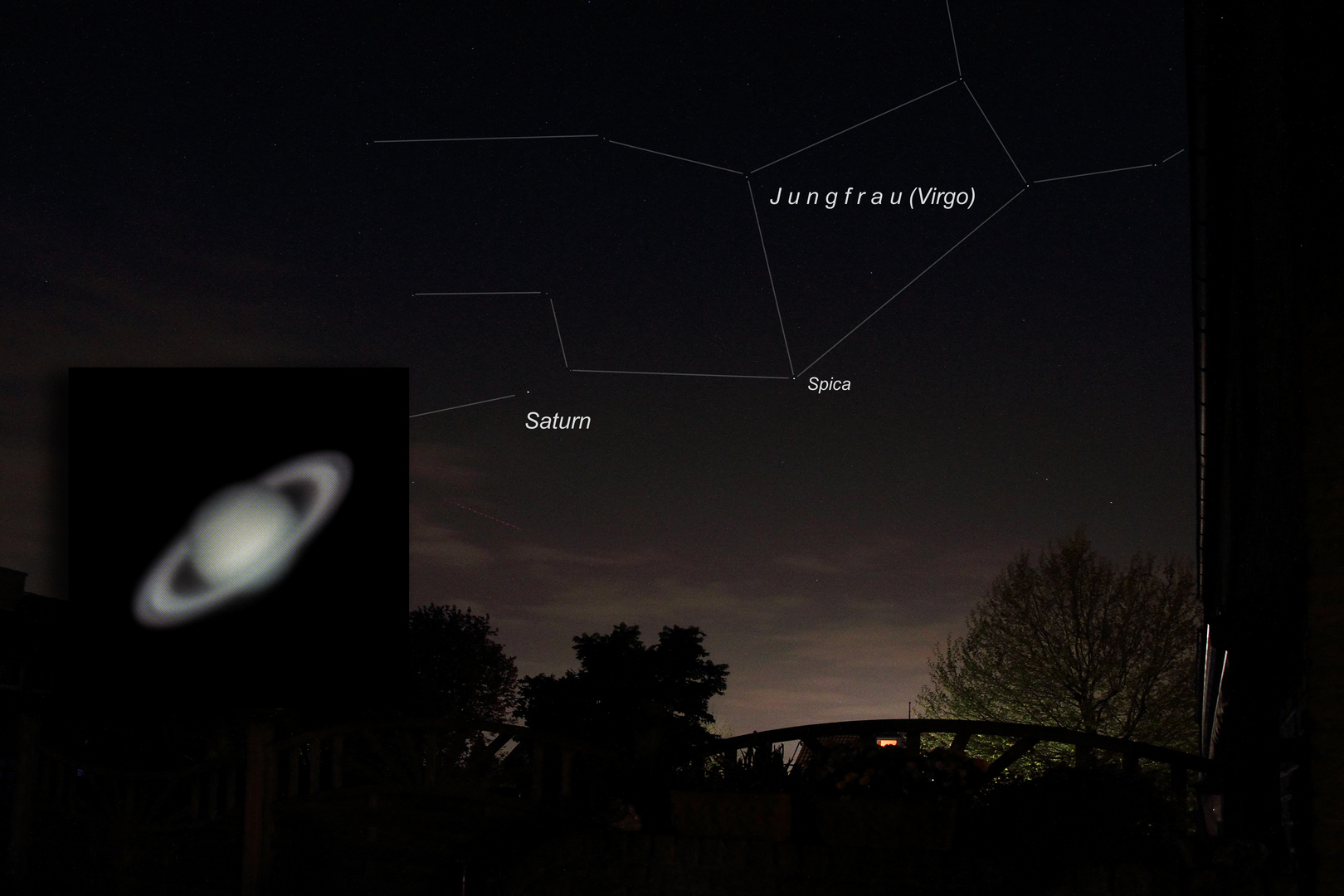 Saturn vom 6. Mai 2013