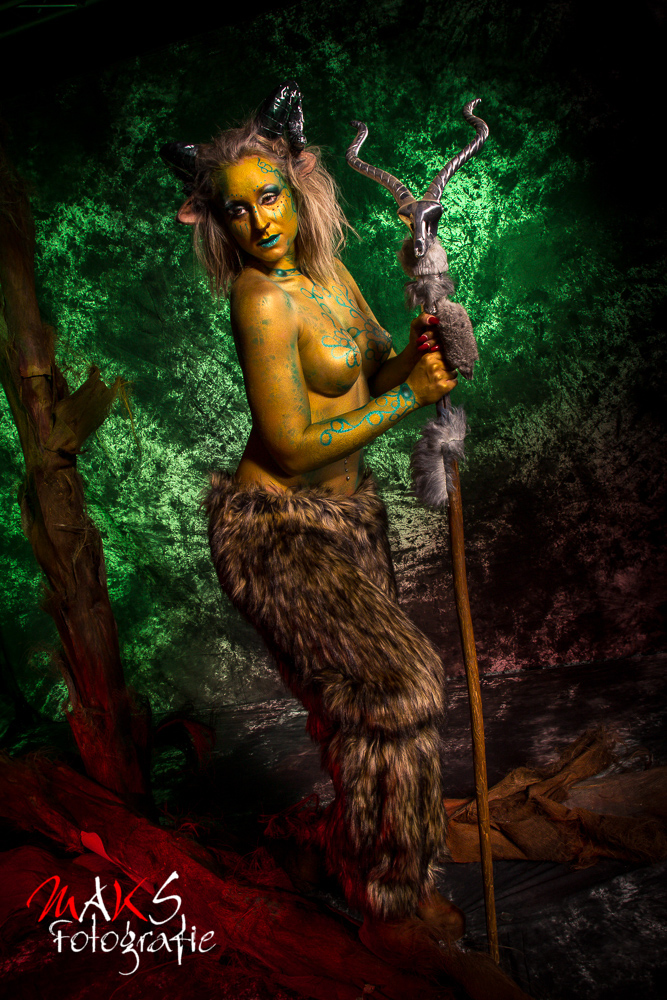 Satyr - Bodypainting