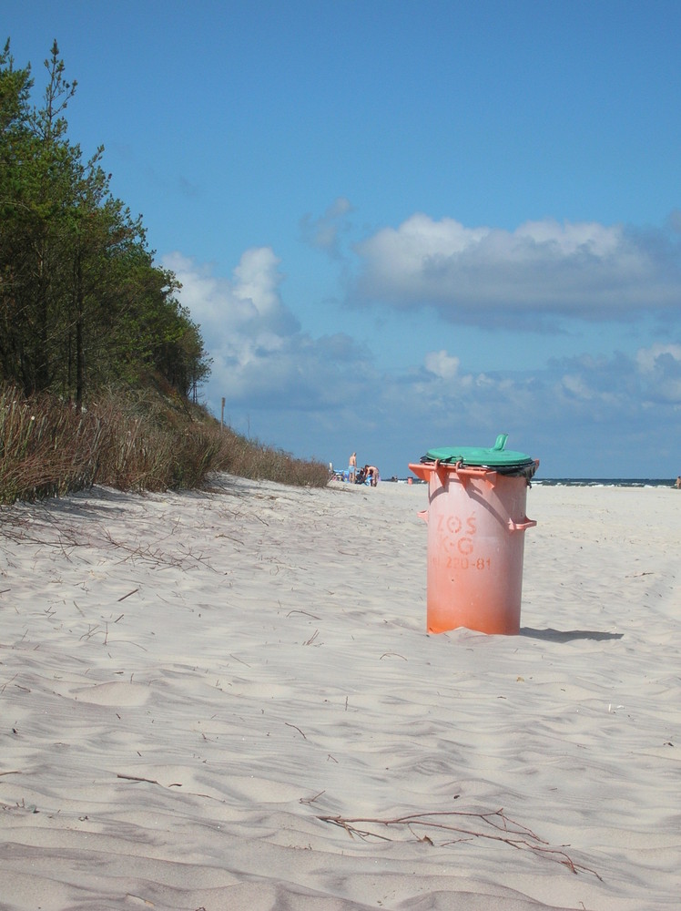 sauberer Strand