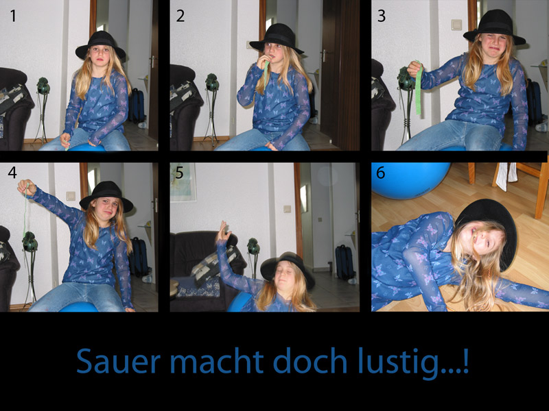 Sauer macht lustig...