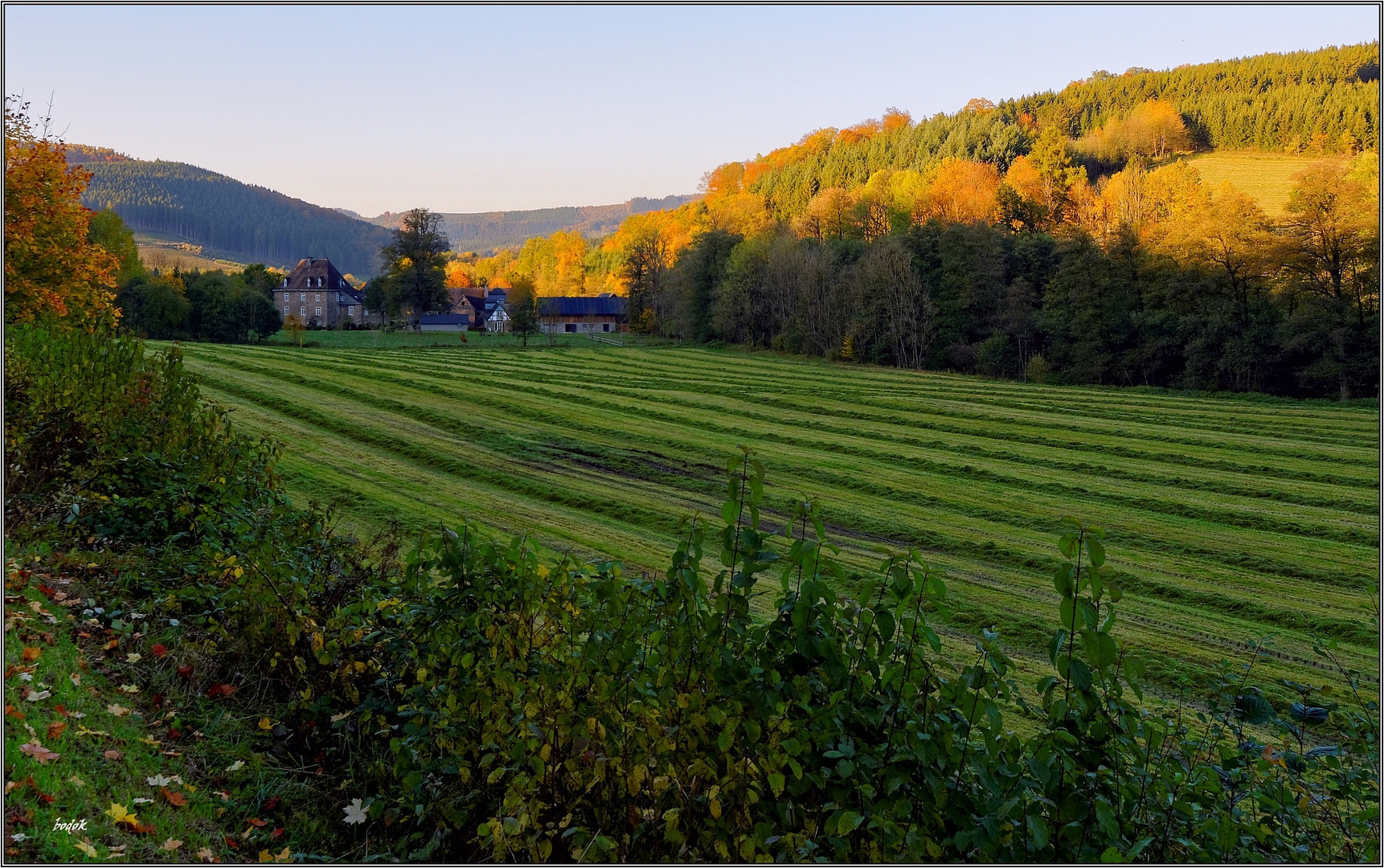 Sauerländer Herbst - Haus Wenne