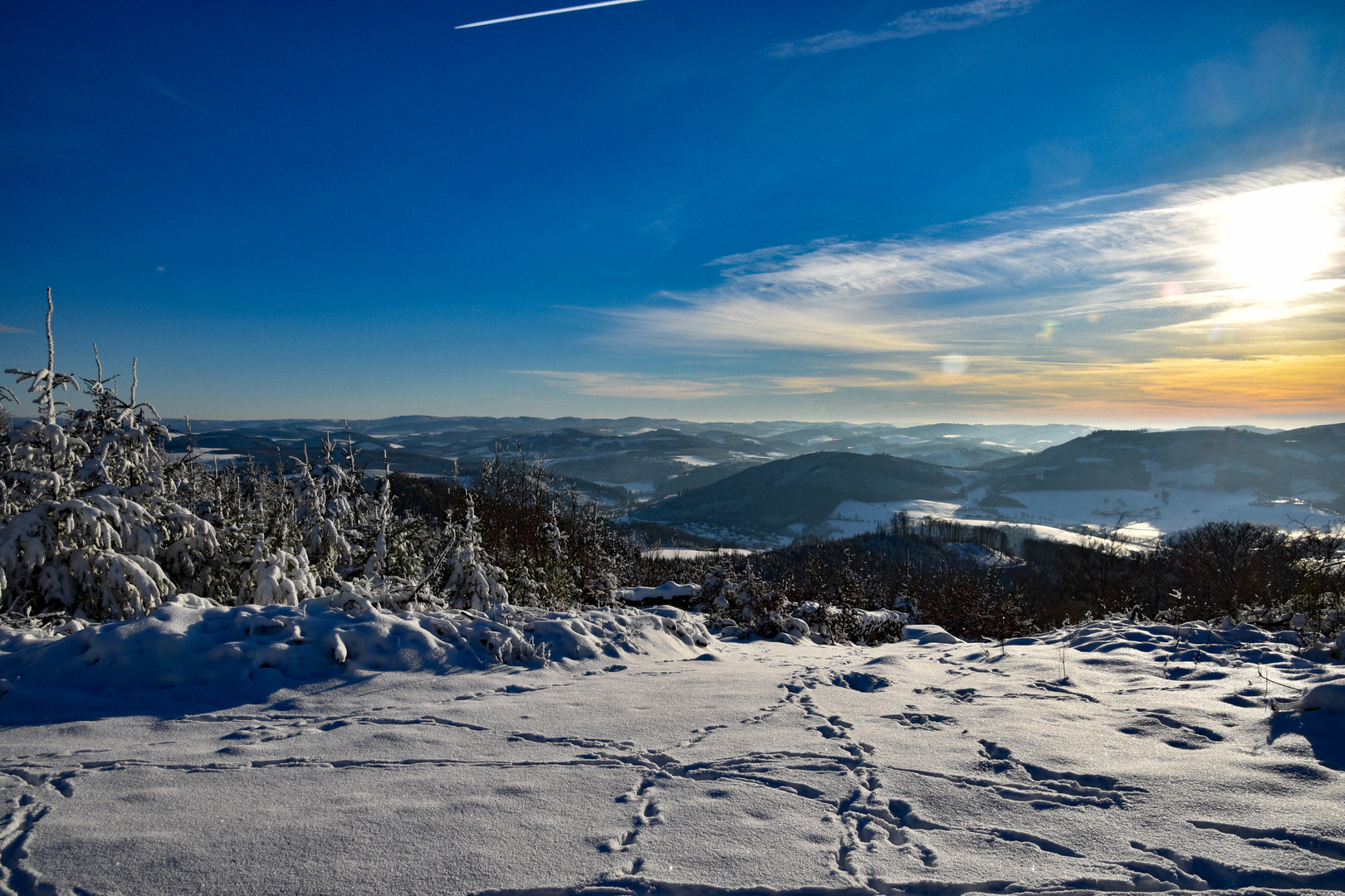 Sauerländer Winterlandschaft 2