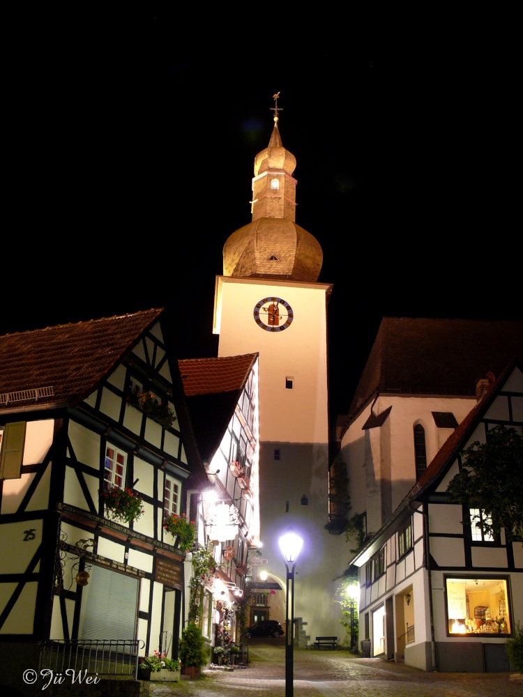 Sauerland bei Nacht