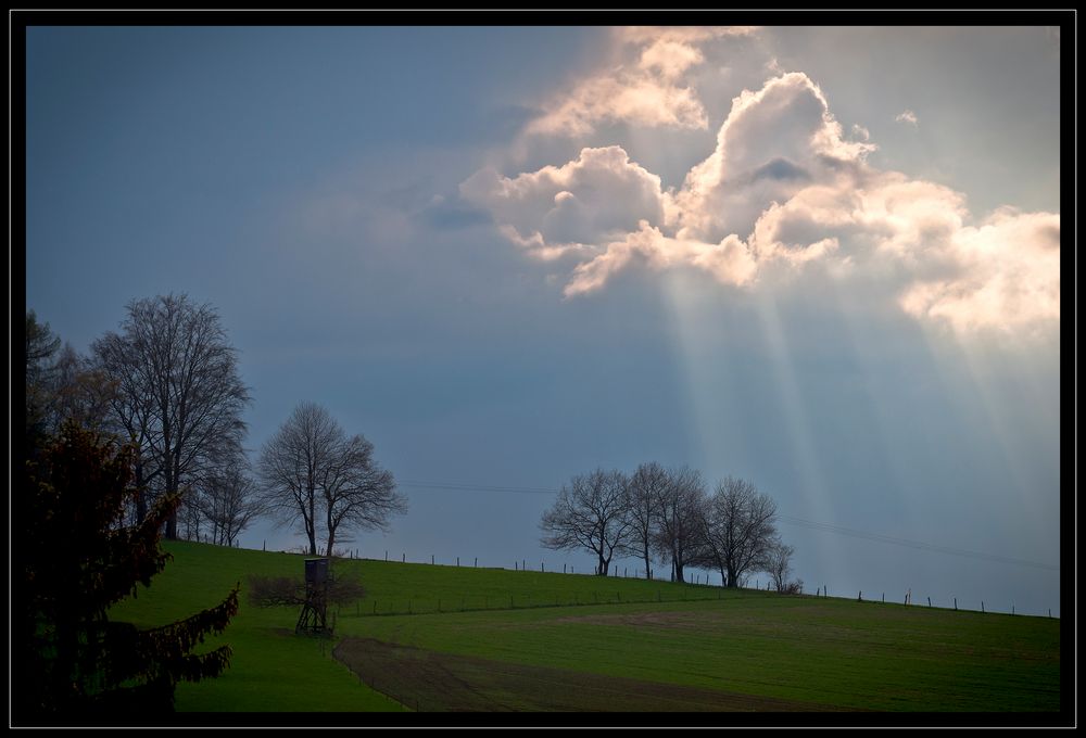 Sauerland im April