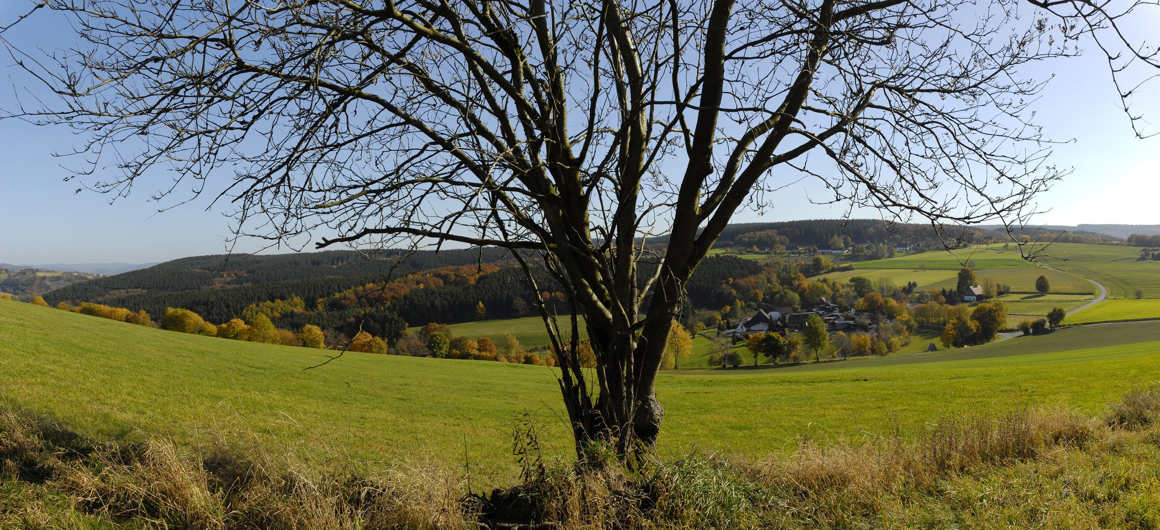 Sauerland, Niederholte Oktober 2012