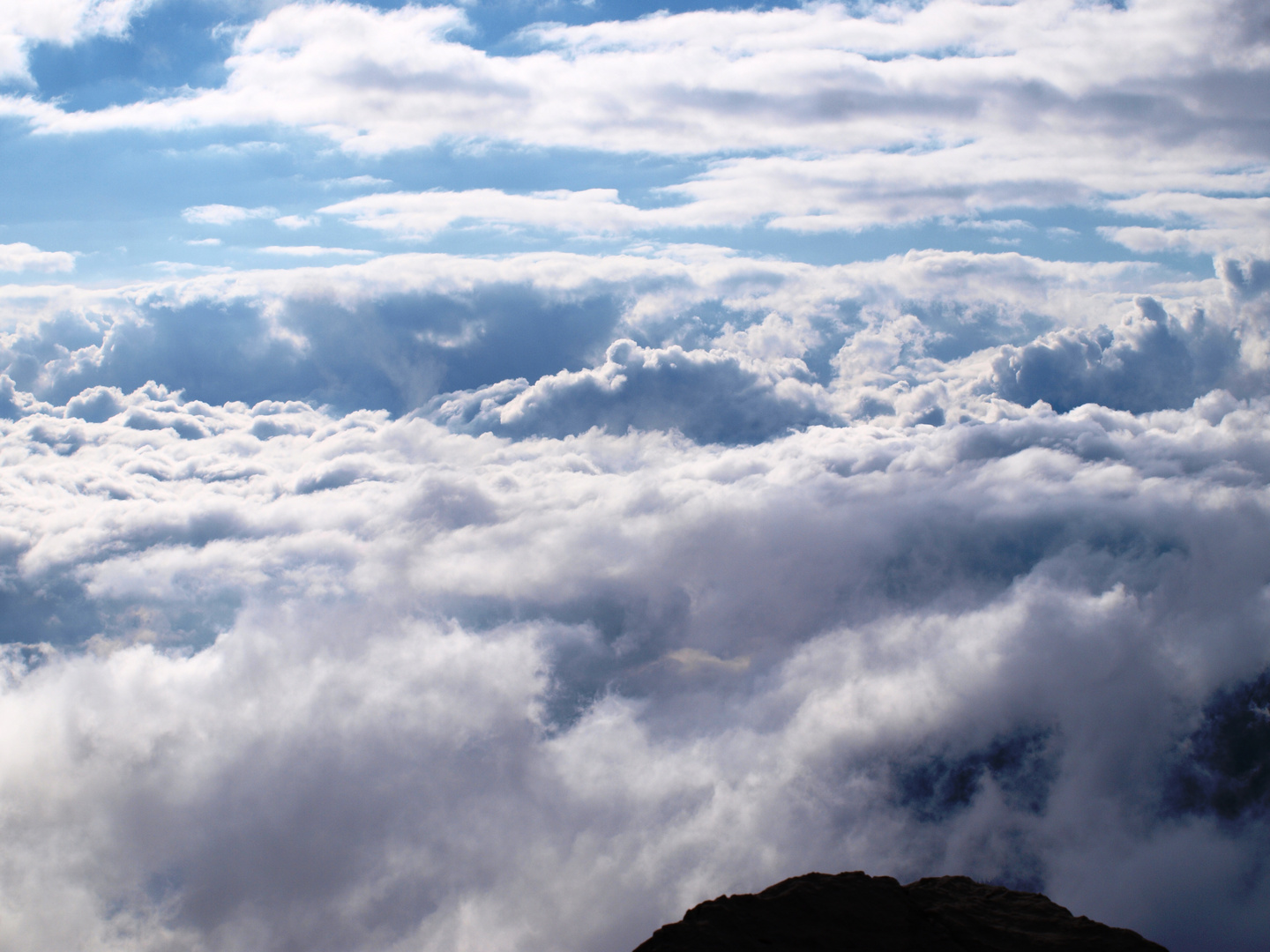 Saulakopf über den Wolken...