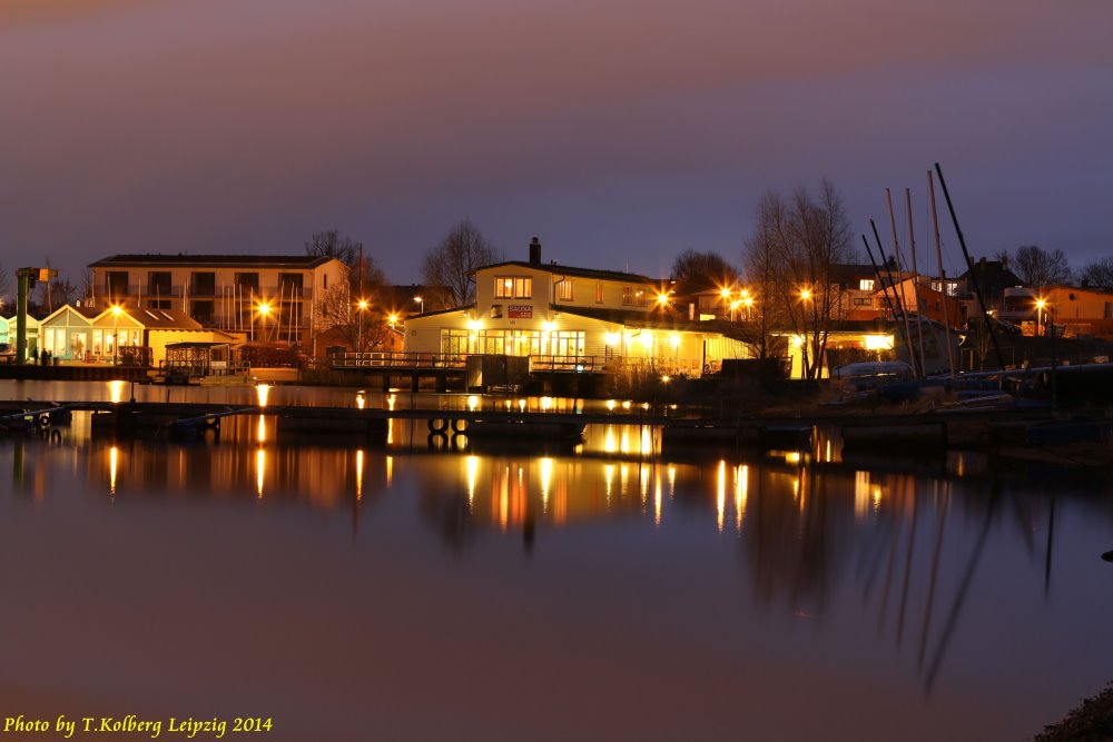 Sauna im See