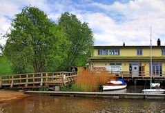 Sauna im See