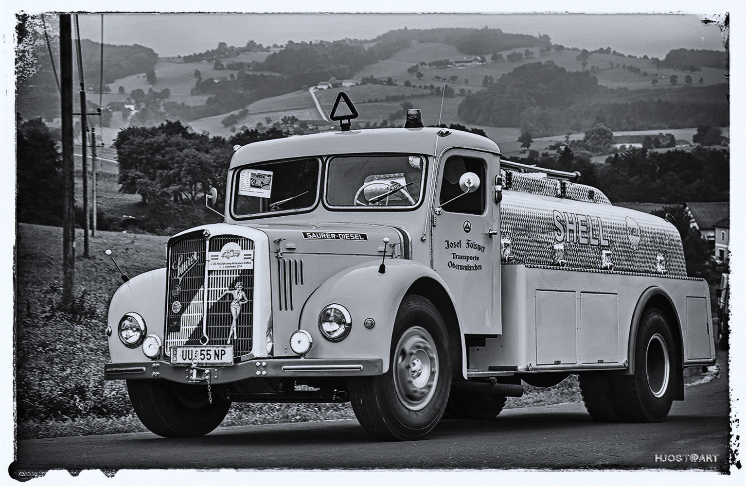 Saurer -Tankwagen Foto &amp; Bild | fotos, spezial, monochrome Bilder auf ...