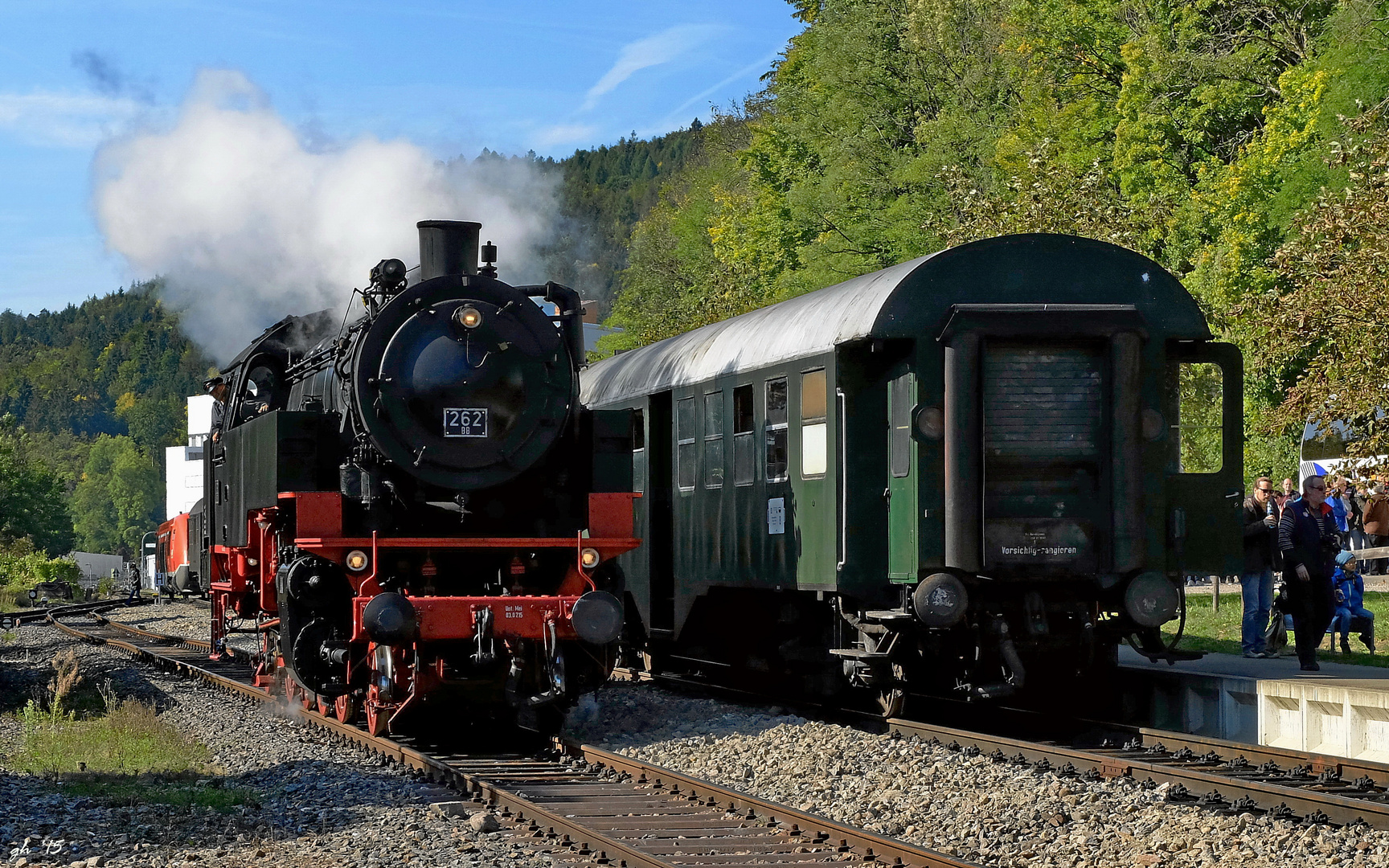 Sauschwänzlebahn (3): Kopfmachen in Weizen