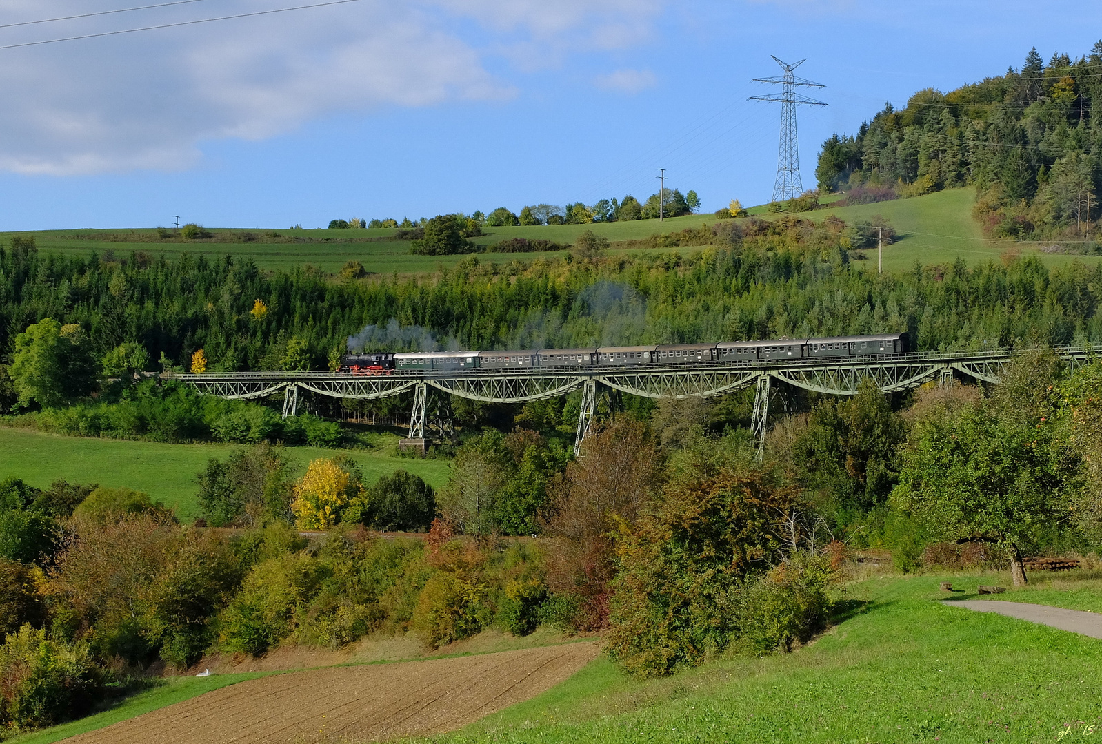 Sauschwänzlebahn (5): Biesenbach-Viadukt