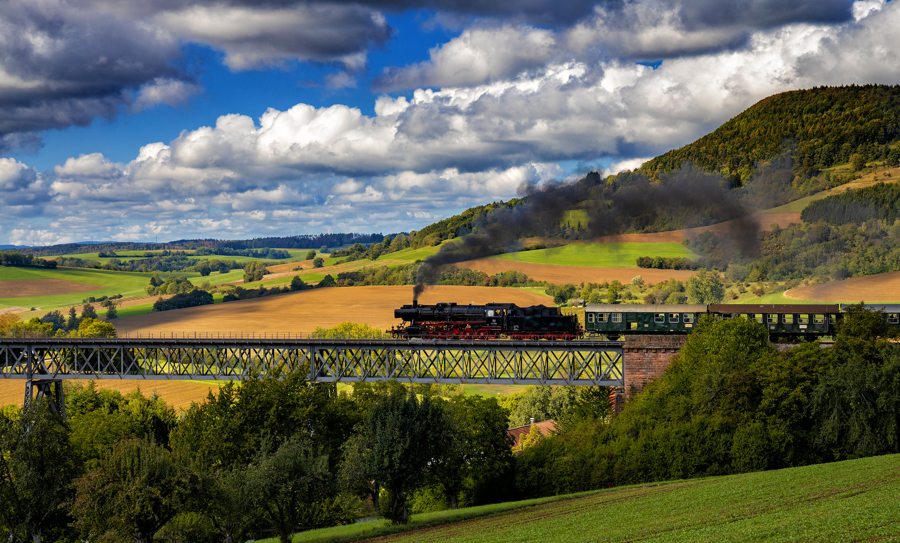 Sauschwänzlebahn - Lok 50 2988....