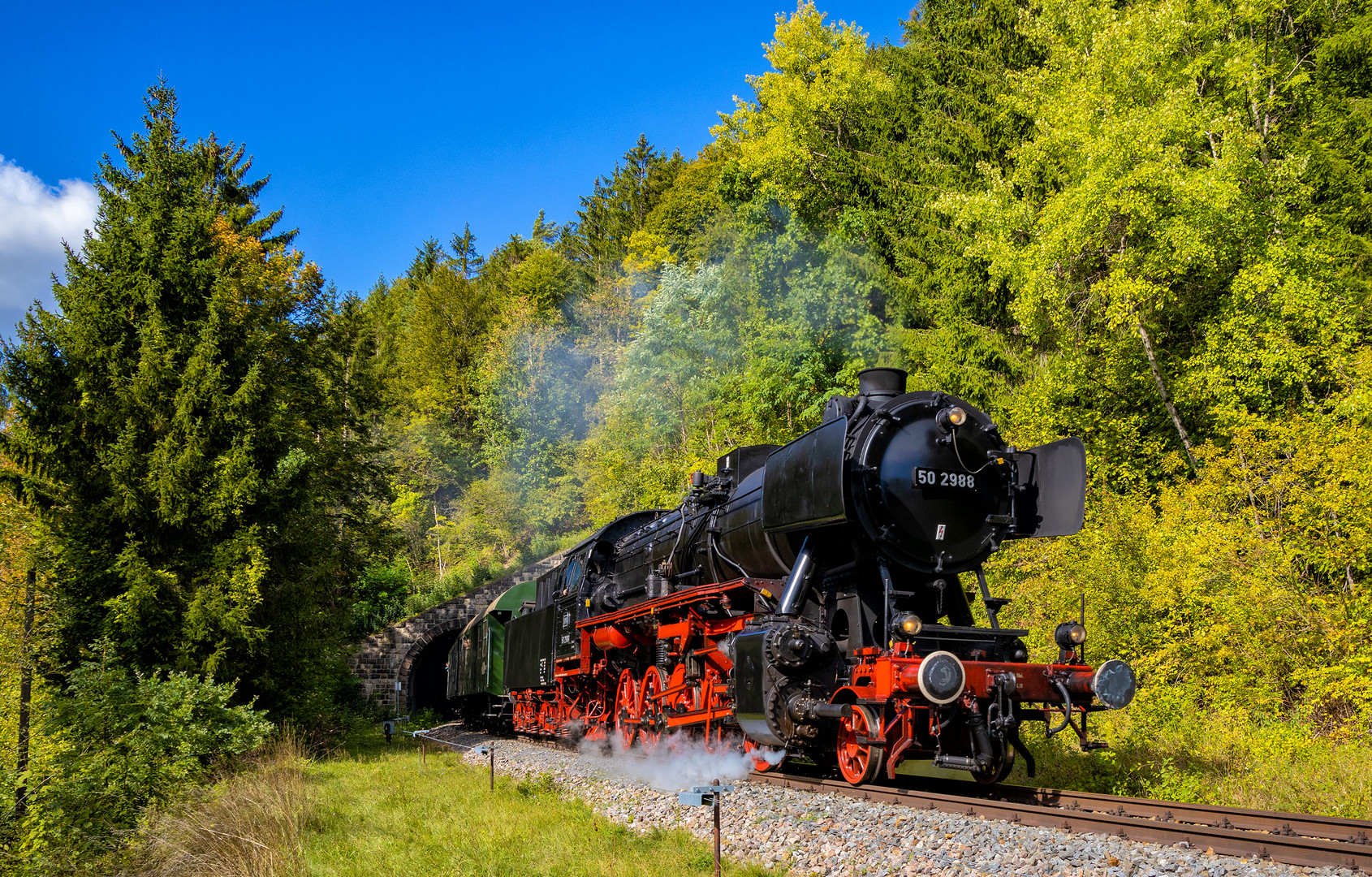 Sauschwänzlebahn - Lok 50 2988..