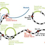 Sauschwänzlebahn - Streckenplan