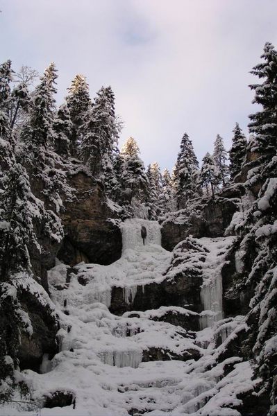 Sausender Graben im Winter