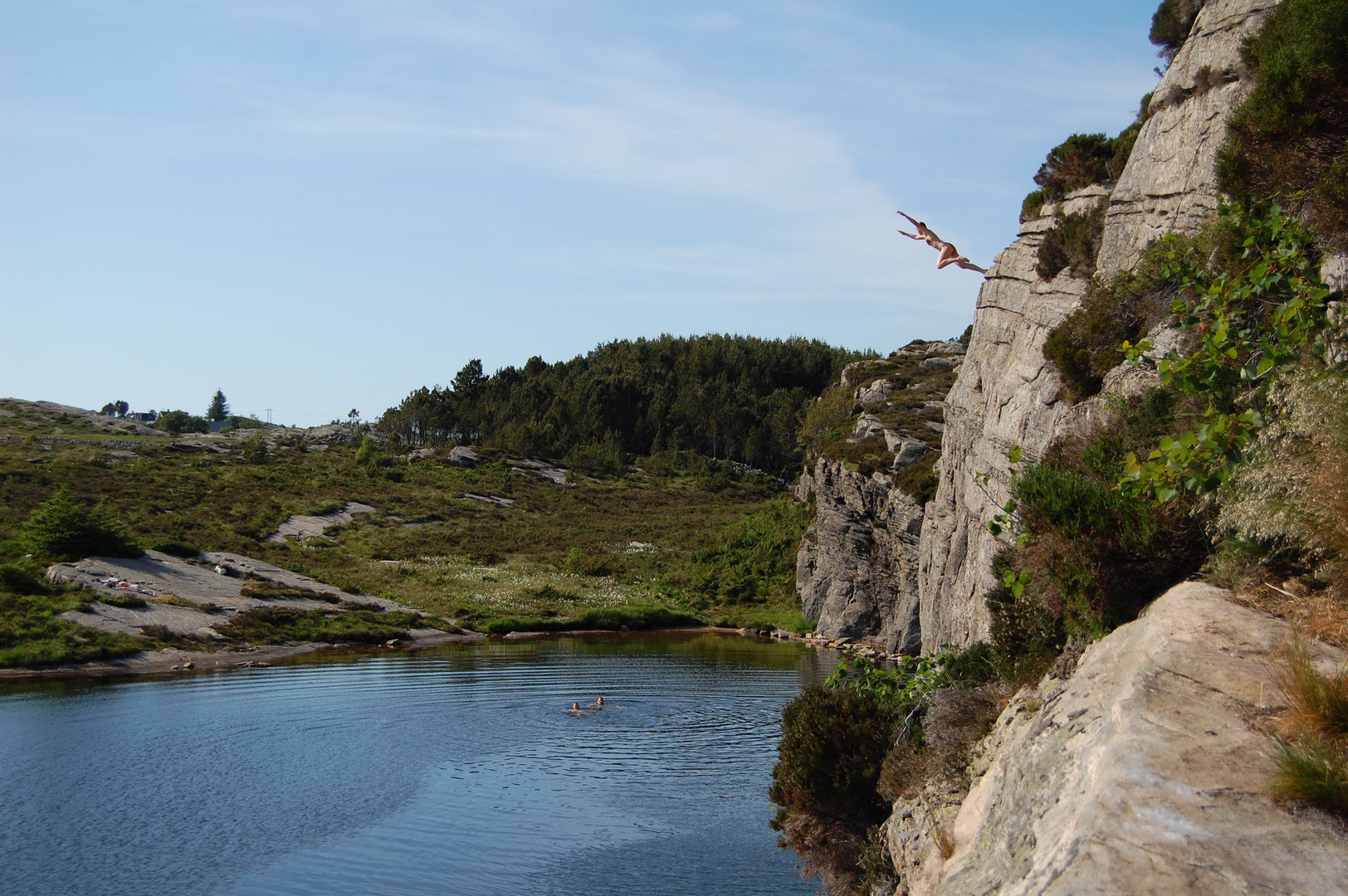 Saut de 12 mètres Bergen