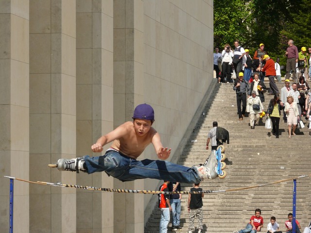 saut eu roller