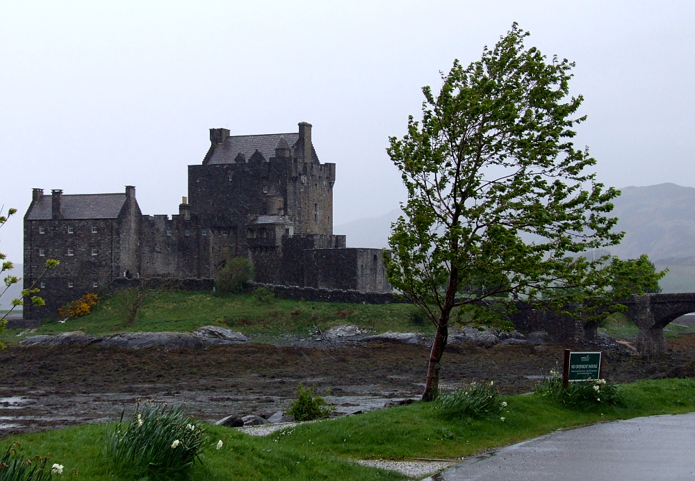 Sauwetter am Castle - oder sollte ich besser sagen "Tea Room Wetter"