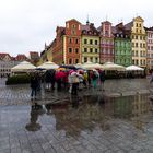 Sauwetter in Breslau, Polen ...